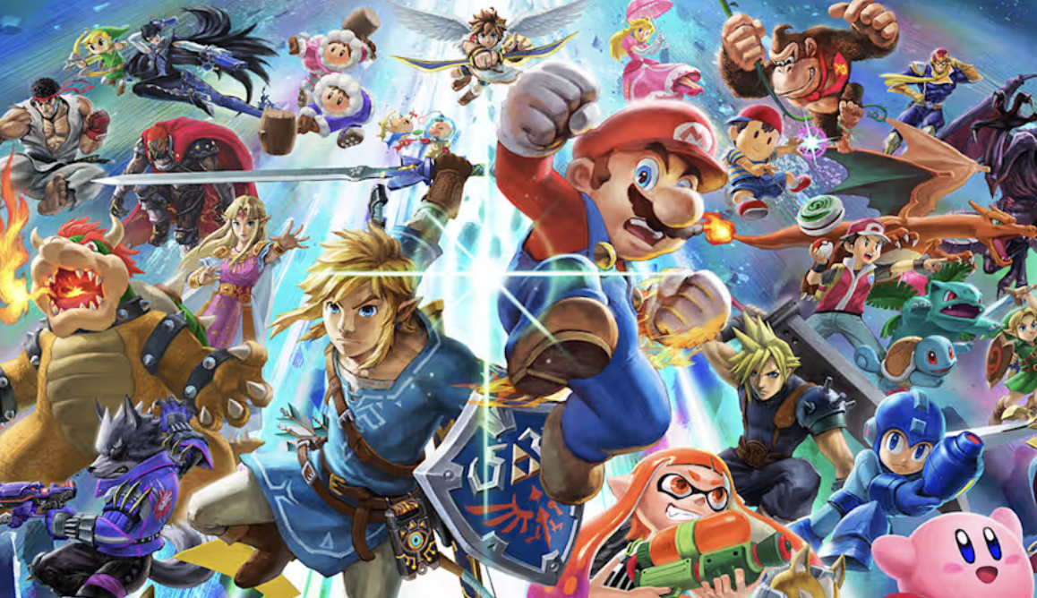 Super Smash Bros Ultimate Game Cover