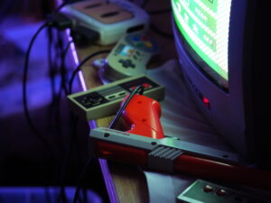 Academic Nintendo Clubin pelipiste, retropyssyjä